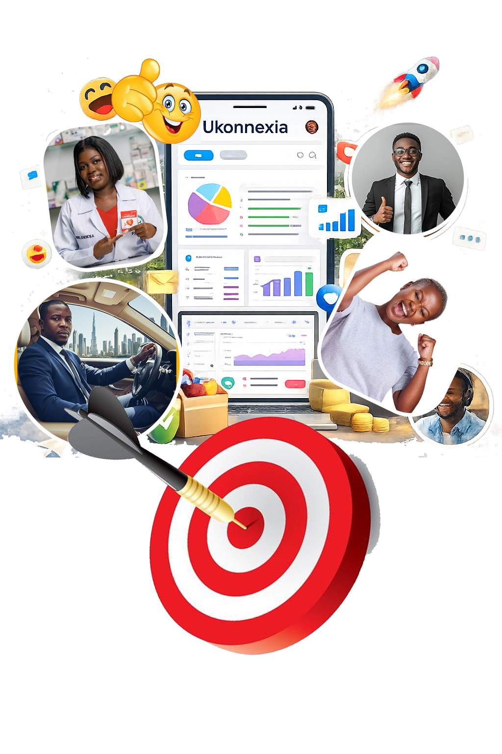 Entrepreneurs africains connectés sur UKonnexia